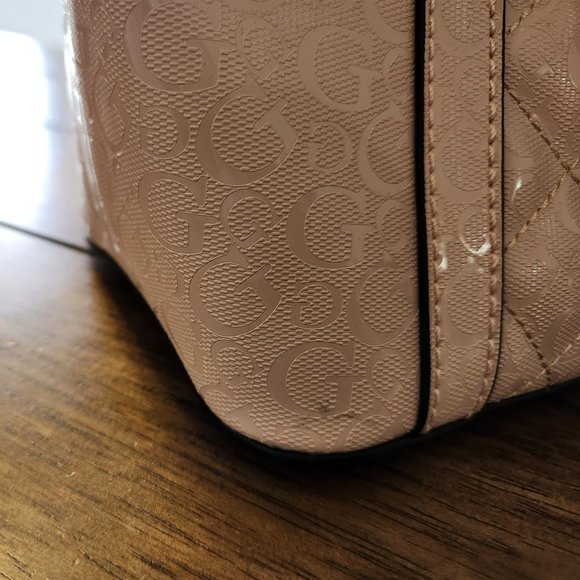 Guess Quilted Small Tote Purse - Picture 6 of 11